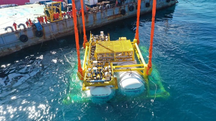 Chinese underwater data center