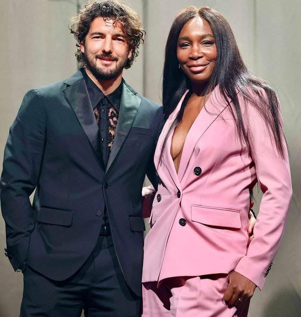 Andrea Preti and Venus Williams