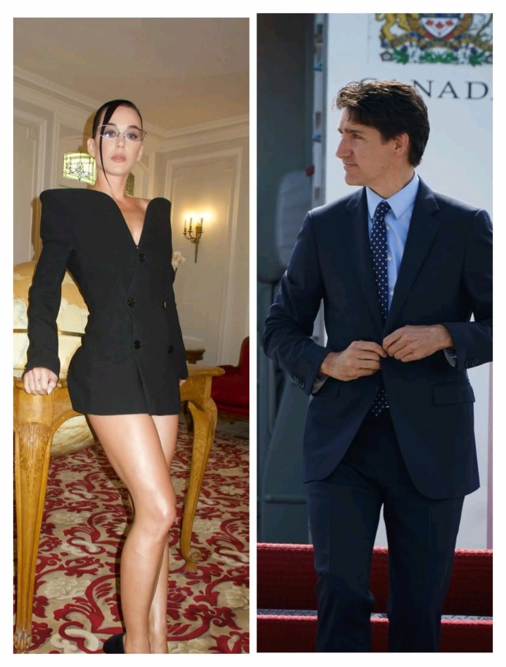 Katy Perry and Justin Trudeau