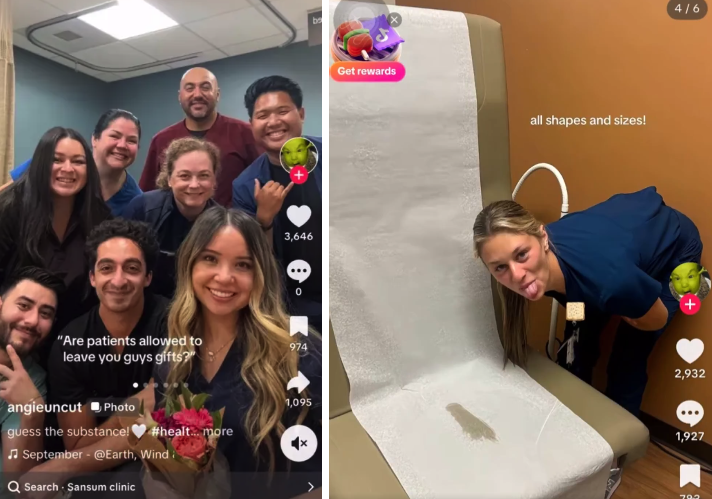 Santa Barbara Clinic Employees Fired After Posting TikTok Video of Bodily Fluids Left Behind by Patients in Examination Room