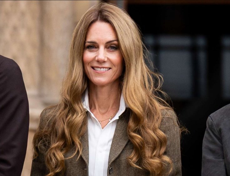 Kate Middleton blonde look
