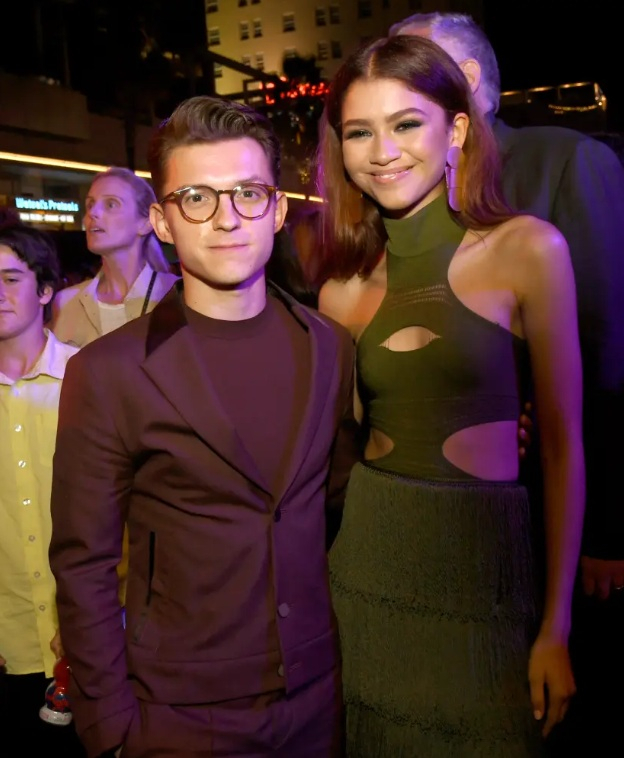 Tom Holland with Zendaya