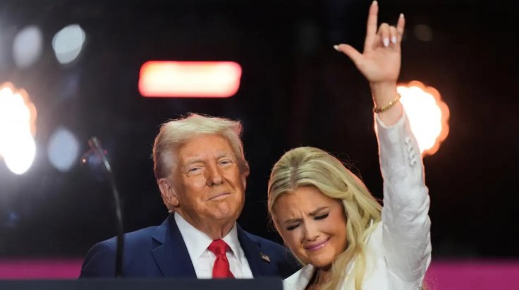 Erika Kirk hand symbol