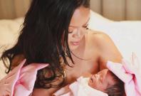 Rihanna with Rocki Irish Mayers Rihanna with Rocki Irish Mayers