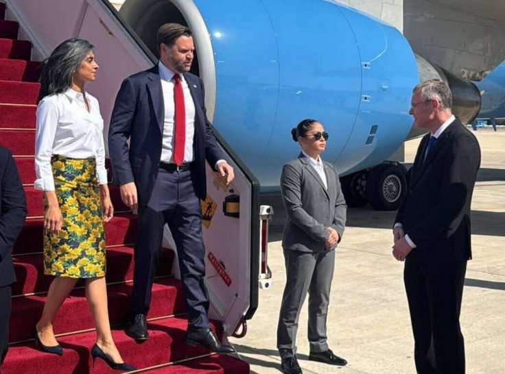 JD Vance and Usha Vance JD Vance and Usha Vance