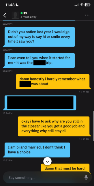 Grindr screenshot Grindr screenshot