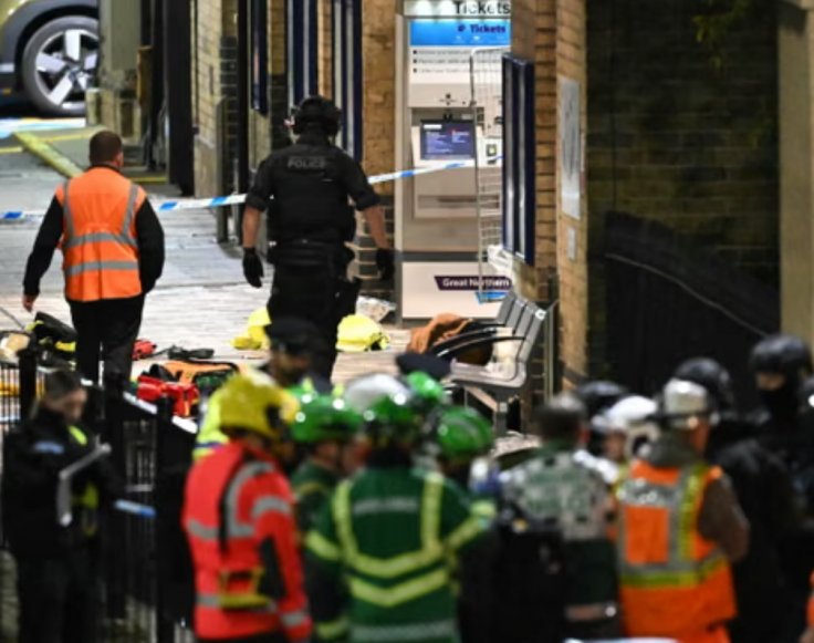 UK train knife attack