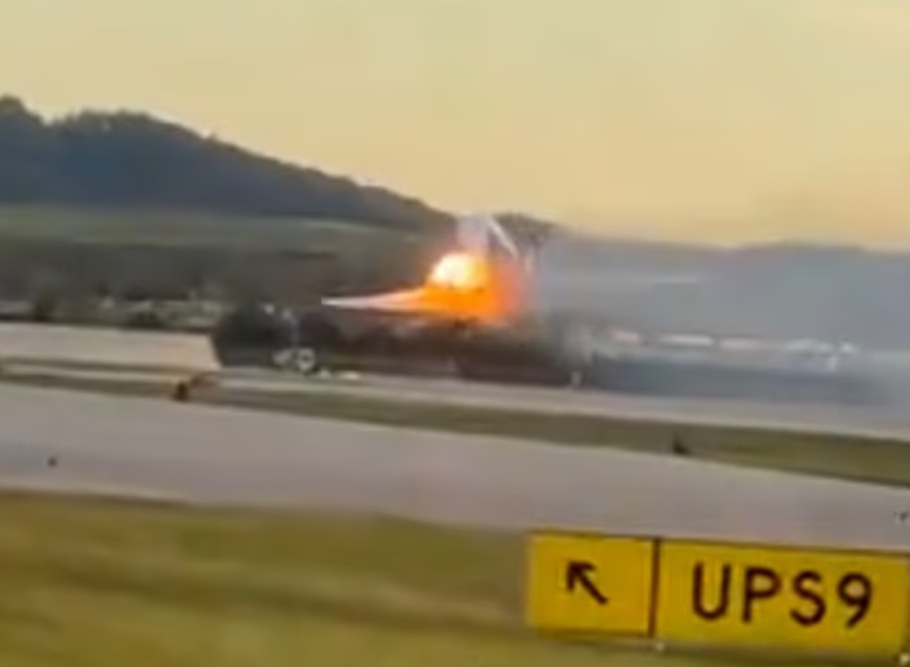 UPS cargo plane crash