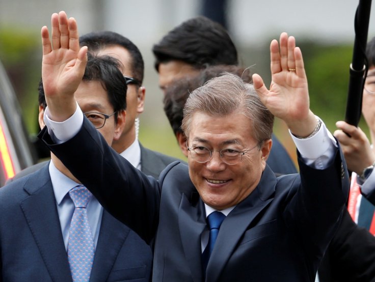 South Korea's Moon Jae-in sworn in