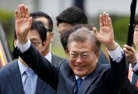 South Korea's Moon Jae-in sworn in