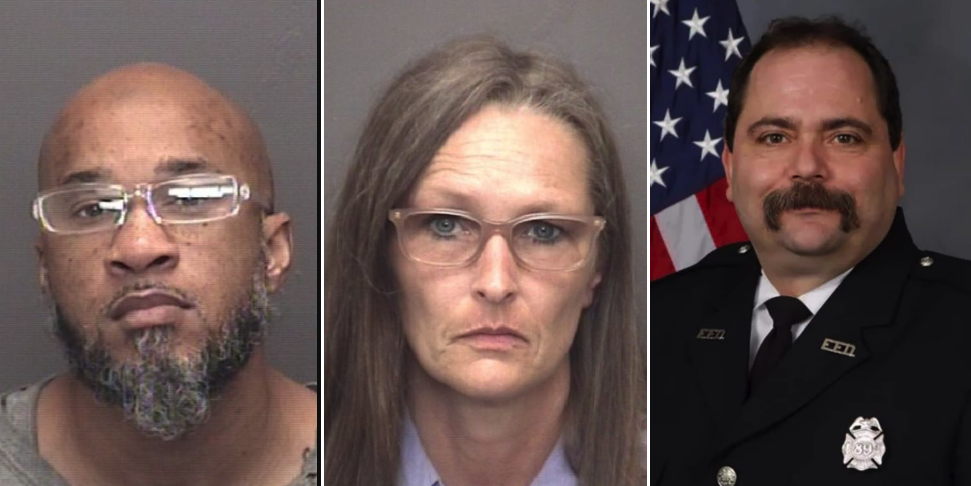 Larry Richmond Sr., Elizabeth "Becky" Fox-Doerr, and Robert F. Doerr. 