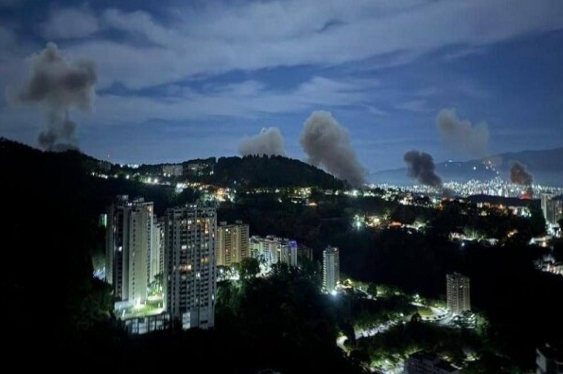Caracas explosions