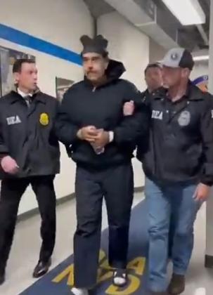 Nicolás Maduro Smirks as He Makes First Public Comment Since His Capture by Trump’s Delta Force Before Being Taken to NYC [WATCH]