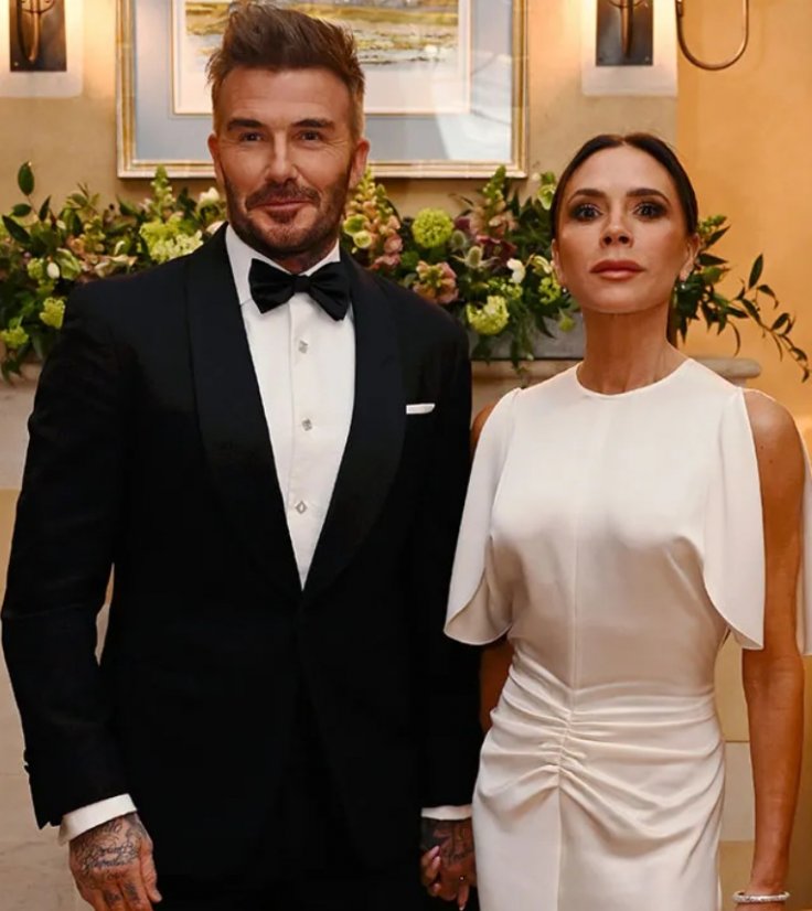 David Beckham and Victoria Beckham