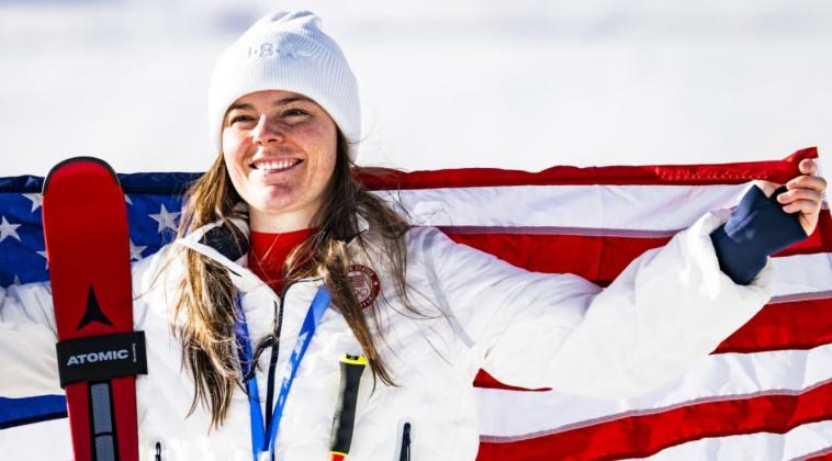 Breezy Johnson Scores Big with First Gold for US at Winter Olympics 2026 in Women's Downhill after Lindsey Vonn Crash