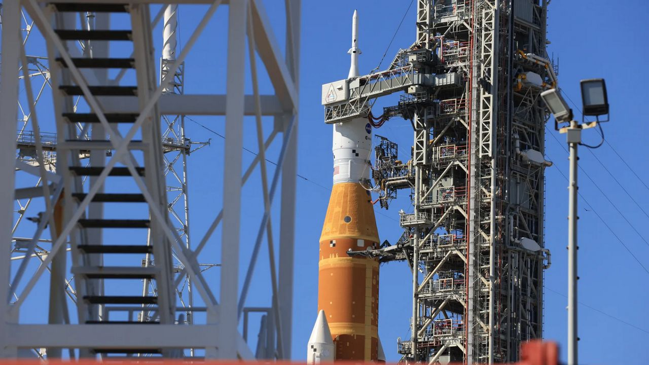 Artemis II wet dress rehearsal at Launch Complex 39B