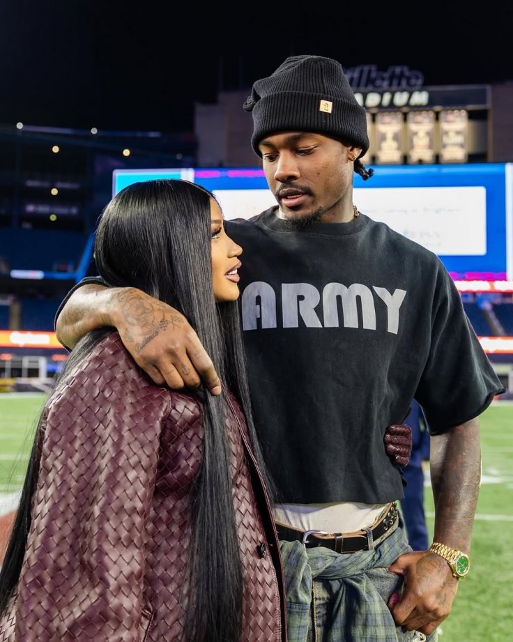 Cardi B and Stefon Diggs