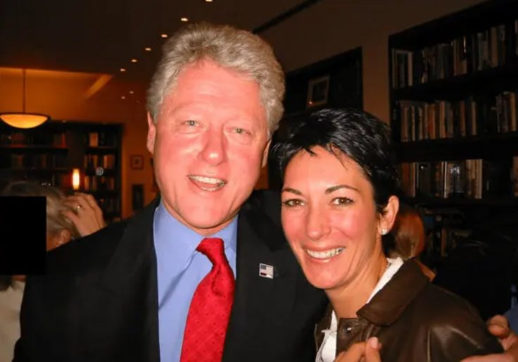 Bill Clinton Ghislaine Maxwell