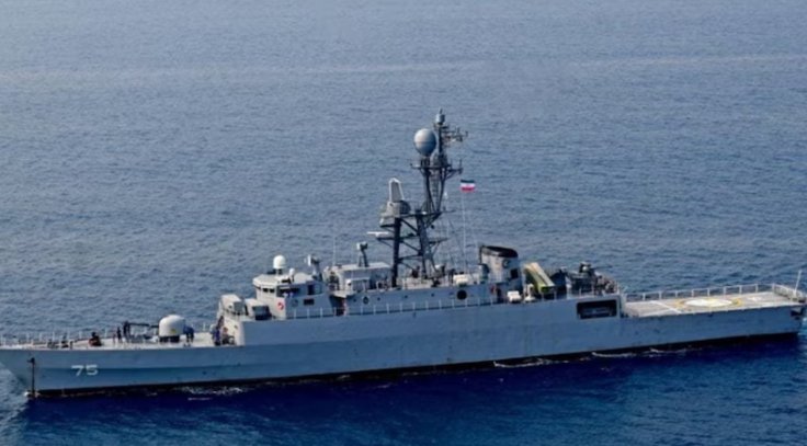 Iran warship sunk