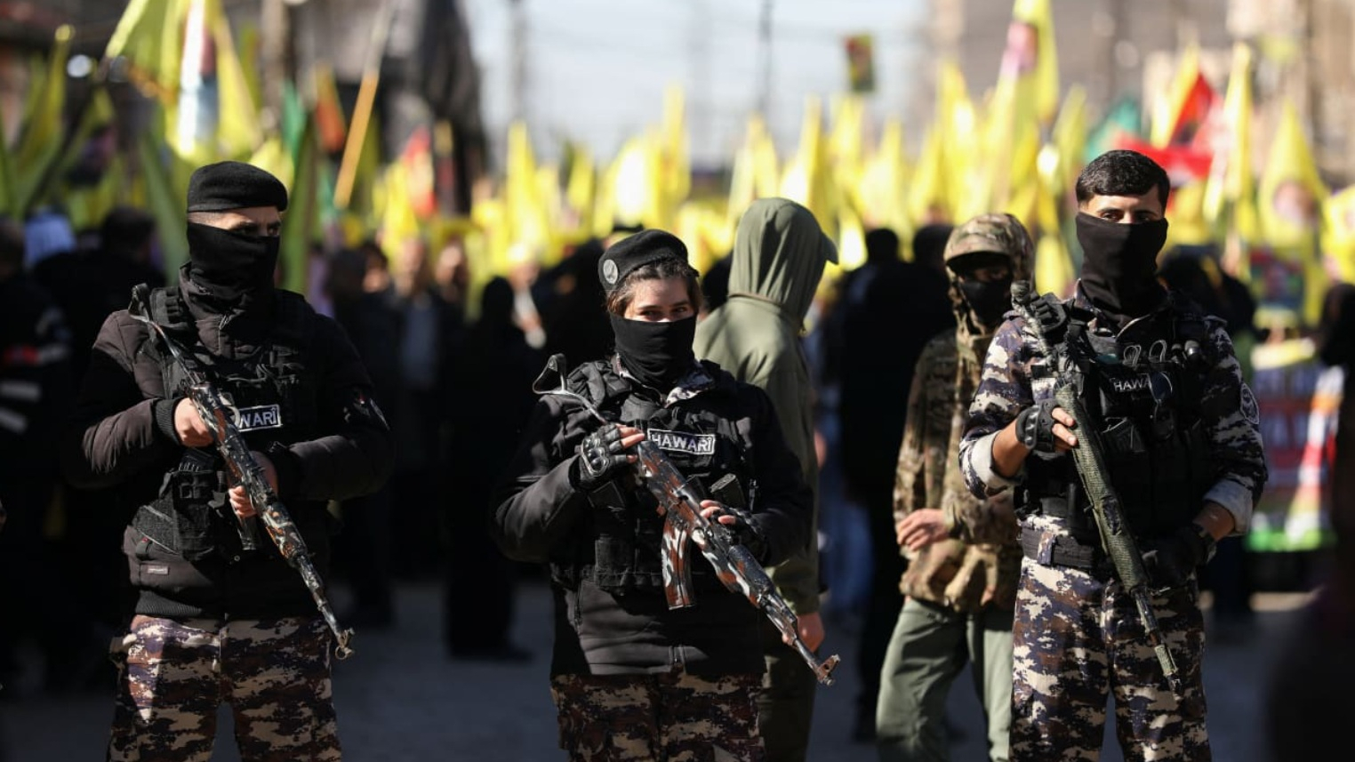 Kurdish fighters Iran