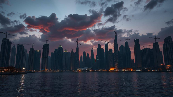 Dubai&rsquo;s skyline and major developments 