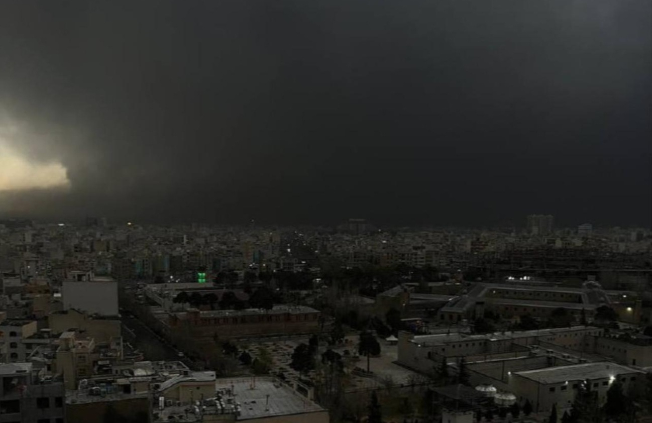 Tehran black rain