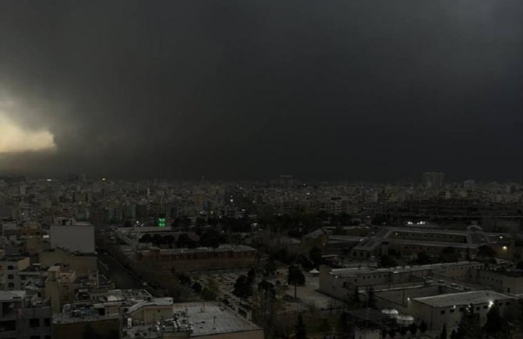 Tehran black rain Tehran black rain