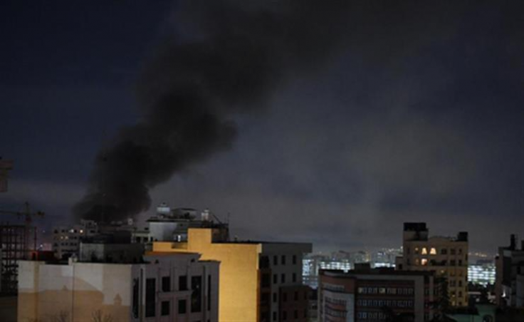 Tehran after reported strikes Tehran after reported strikes