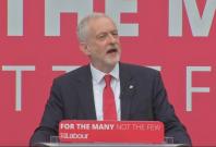 Jeremy Corbyn announces Labour manifesto for general election