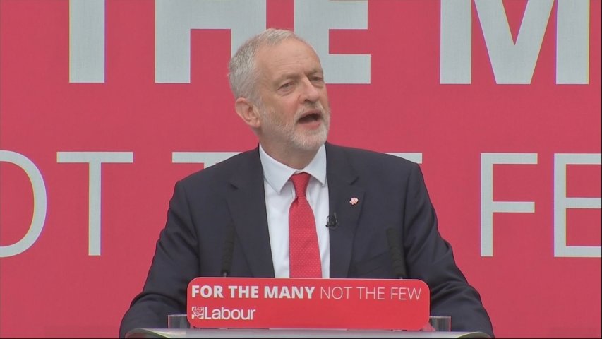 Jeremy Corbyn announces Labour manifesto for general election