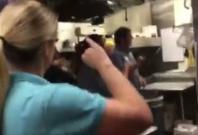 Hearing-impaired employee surprised by co-workers learning Happy Birthday in sign language