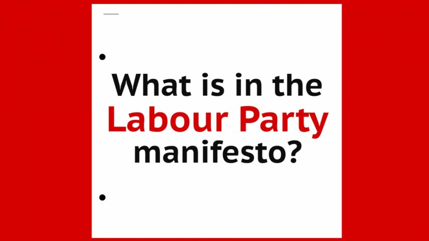 What is in the Labour Party manifesto?