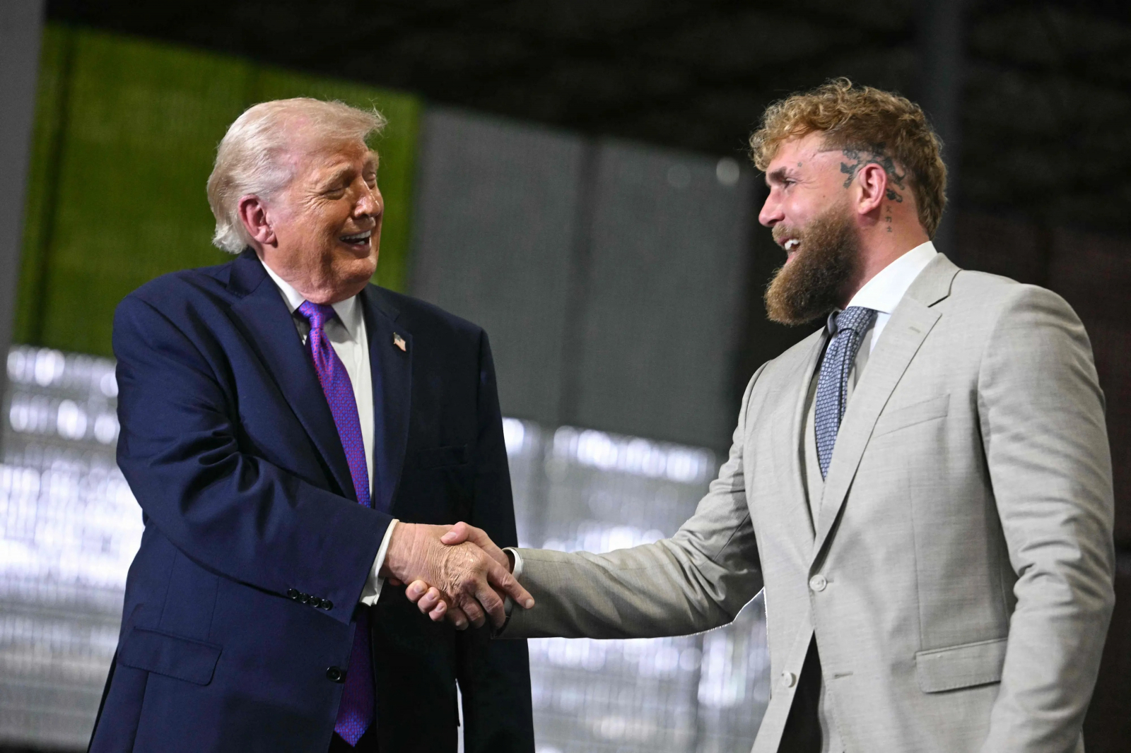 US President Donald Trump & Jake Paul