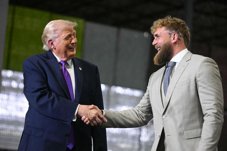 US President Donald Trump & Jake Paul