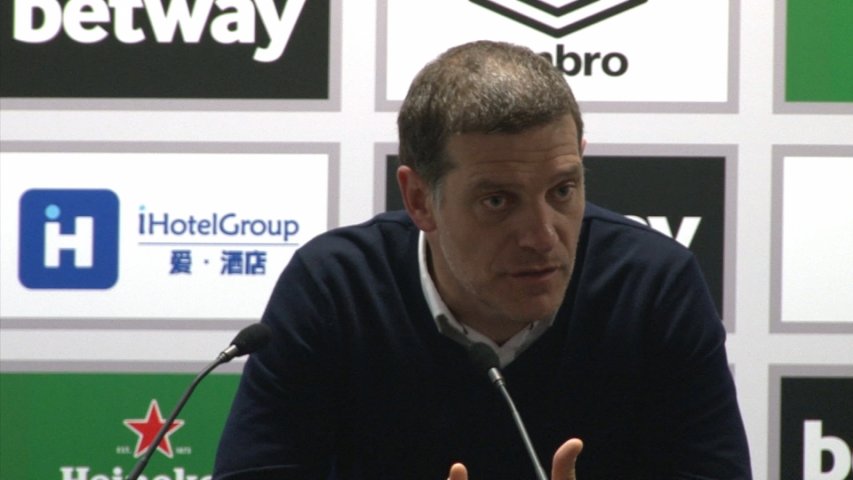 West Ham manager Slaven Bilic disappointed with his teams performance against Liverpool