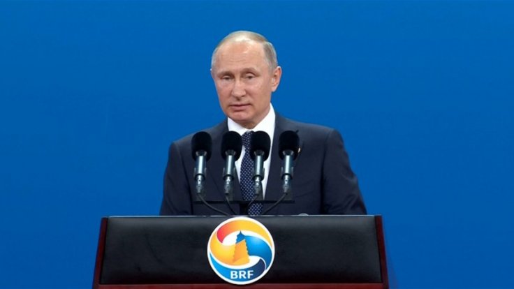 Putin criticises protectionism and sanctions at Eurasian Belt and Road summit