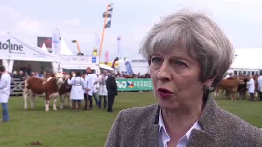 Theresa May praises NHS staff reaction after cyberattack