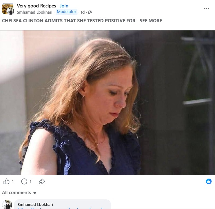 Chelsea Clinton fake