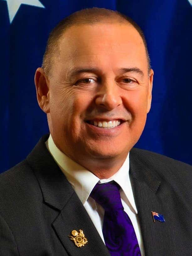 Cook Islands PM Mark Brown