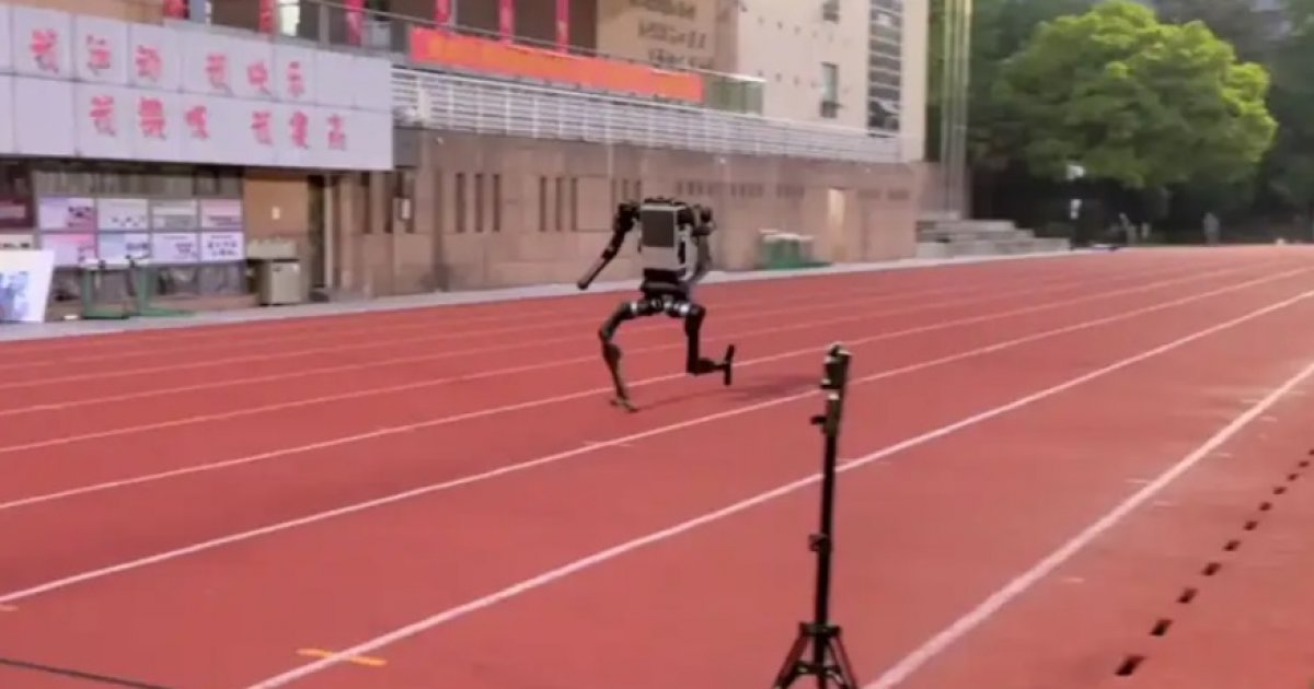Hit Ran Robot This Humanoid Robot Just Hit 10.1 m/s — and it's Closing in on...