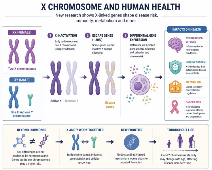 Scientists Uncover How X-Linked Genes Influence Health Beyond ...