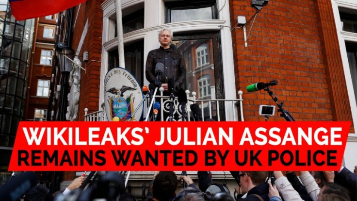 Wikileaks Julian Assange remains wanted by UK police despite dropped rape investigation by Sweden