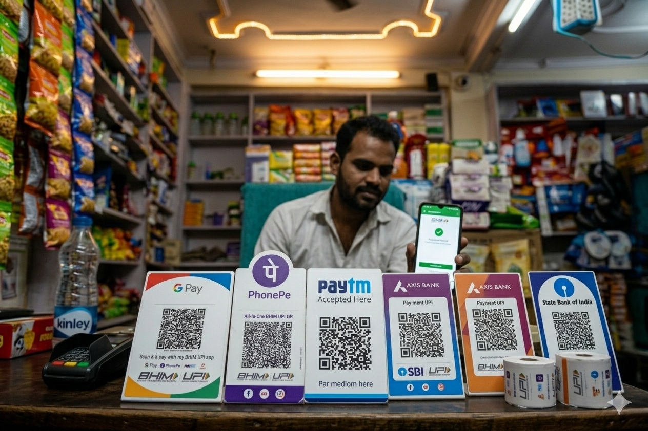 Big Tech firms push NPCI to curb PhonePe, Google Pay dominance as UPI scales to 241 billion yearly transactions, raising concerns over fair competition.