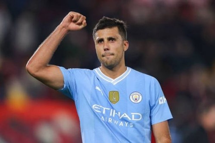 Rodri Rysunek Rodri Doubt Adds Pressure as Manchester City Face Must-Win Bre...