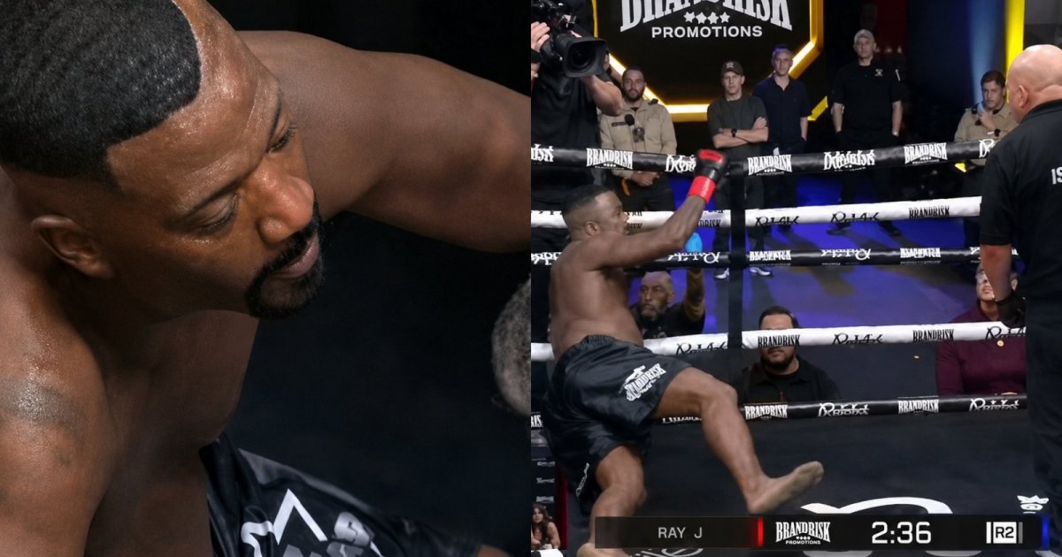 Mma Rapper Is Ray J Really Sick? Rapper Suffers Brutal MMA Loss After Tro...