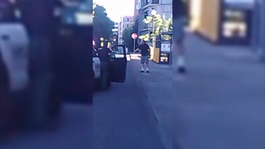 Video shows moment of Portland train stabbing suspects arrest