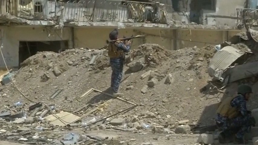 Iraqi army begins final push to free Mosul from Isis