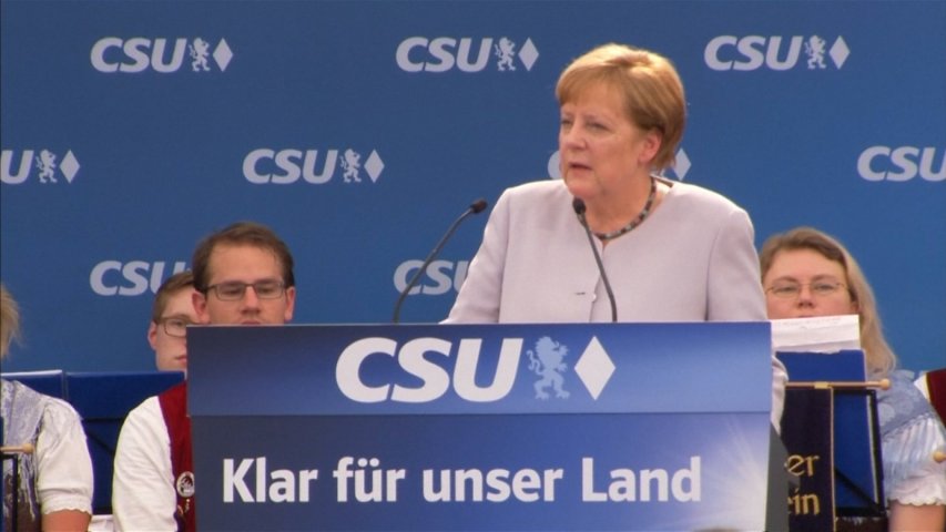 Angela Merkel: Europe must take its fate in its own hands