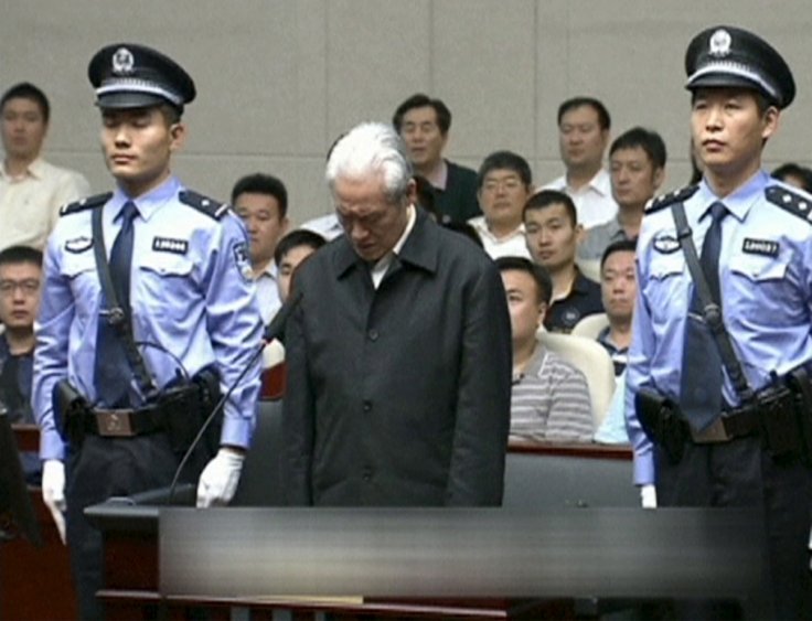 China sentences top official for corruption