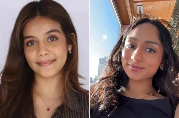 Harshita Nair and Mahial Sran: Two College Students Relaxing o...